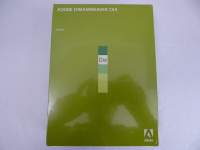 Adobe Dreamweaver CS4 Mac OS DVD版 Adobe Dreamweaver CS4 for Mac for sale online | eBay