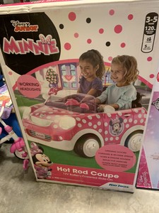 minnie mouse hot rod coupe