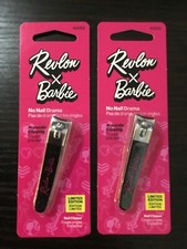 LOT OF 2 - Revlon x Barbie Nail Clipper 42052 NEW AND SEALED