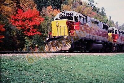 Vintage 1983 Train Slide Algoma Central Railway Agawa Canyon Ont. Kanada X7E101