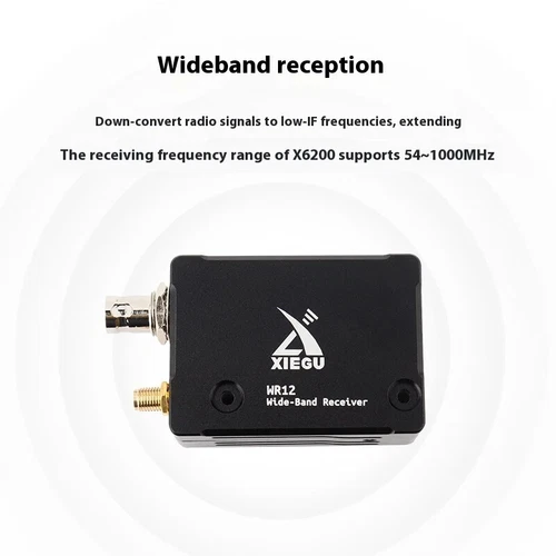 XIEGU WR12 Récepteur Large Bande 54-1000MHz X6200 Module d'extension Radio à Ondes Courtes - Photo 3/13