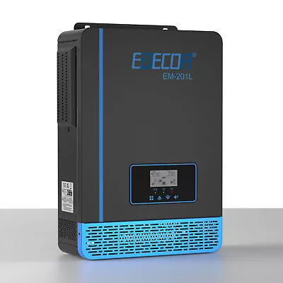 Inversor EDECOA Hybrid Inverter 12V 2000W MPPT 60A PV 20-150VDC USV