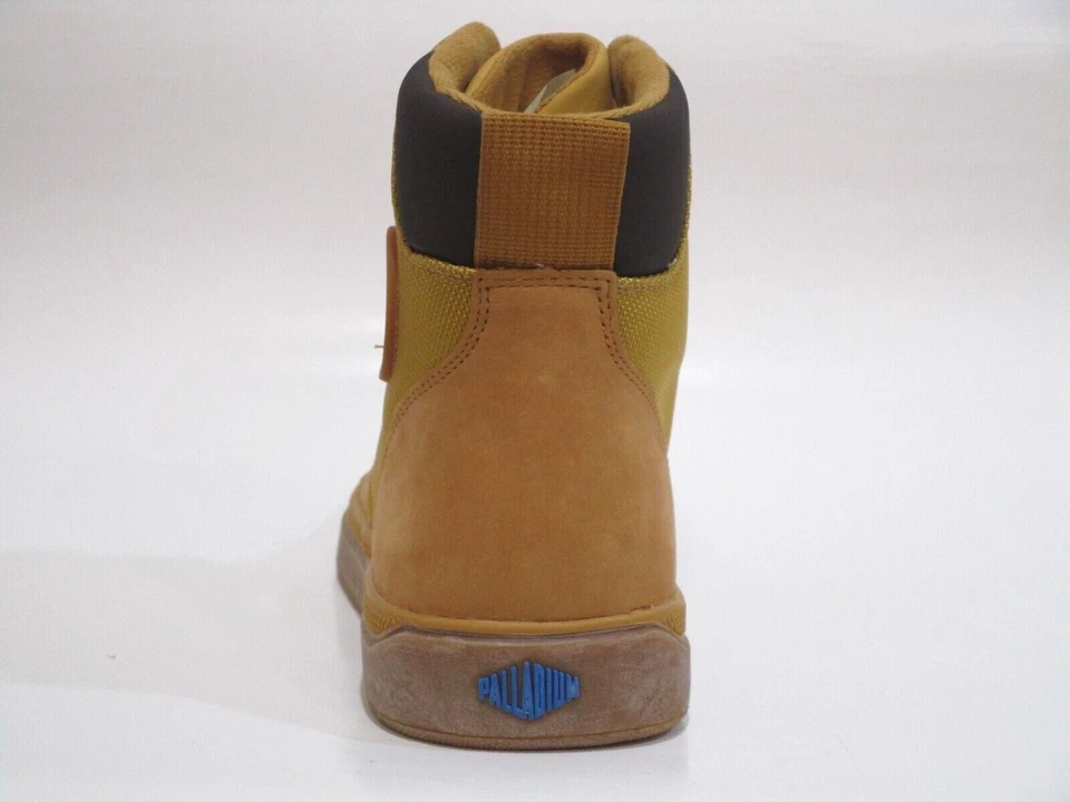 Palladium 男式 Pallarue Hi Cuff Wp 雨靴 琥珀色 金色/中胶 — 第 4/4 张图片