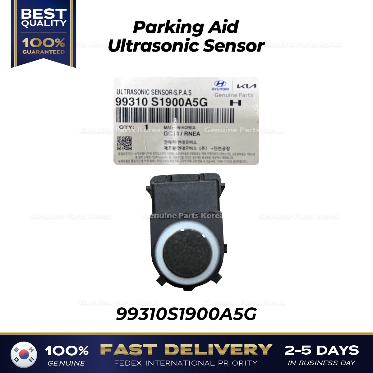 ⭐Genuine⭐ Parking Aid Ultrasonic Sensor 99310S1900A5G for