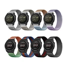 22/26MM Quick Release Milanese Band Magnetic Strap For Garmin Fenix 7/7X/6/5/3