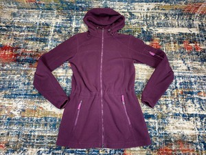 sherpa half zip jacket