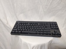 Logitech G Pro TKL Wired Mechanical Gaming Keyboard, Blue Switches, RGB - Black