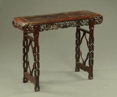 Buy Fine Antique Qing Dynasty Chinese Carved And Pierced Altar Table 19th Century
