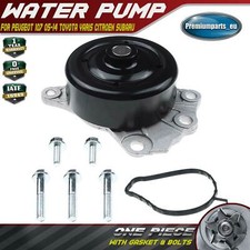 Water Pump with Gasket & Bolts for Peugeot 107 05-14 Toyota Yaris Citroen Subaru