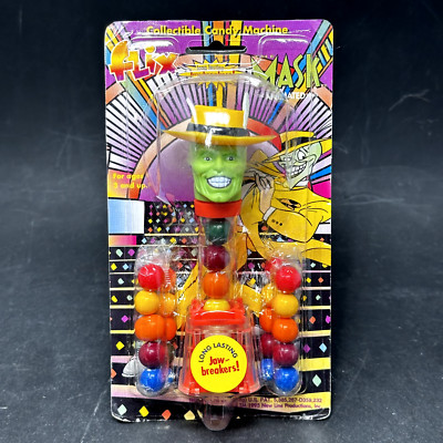 The MASK Animated Series Flix Collectible Candy Machines 1995 - New - Sealed