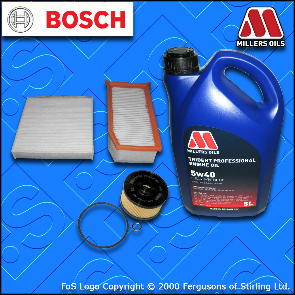 SERVICE KIT for RENAULT CAPTUR 0.9 1.2 TCE OIL AIR CABIN FILTER +OIL (2012-2020)