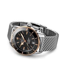 BREITLING SUPEROCEAN HERITAGE B20 AUTOMATIC 42 BLACK DIAL WATCH UB2010121B1A1 3