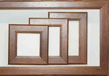 Walnut finish Picture Frame
