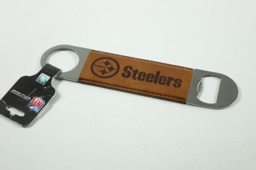 Ouvre-bouteille gravé au laser NFL Pittsburgh Steelers - Photo 1 sur 2