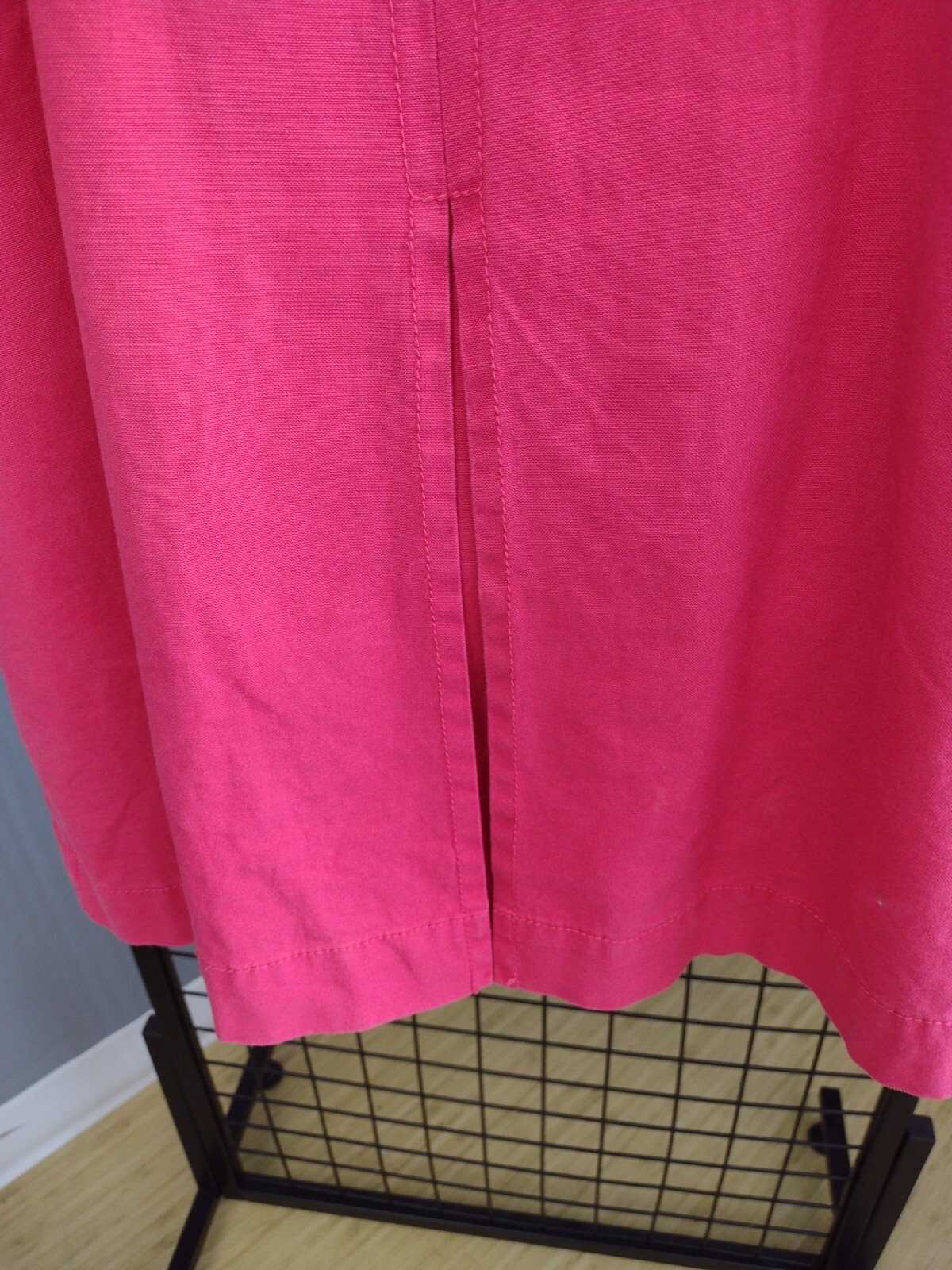 Gap Trench Coat Woman's Size Medium Button Dark  … - image 6