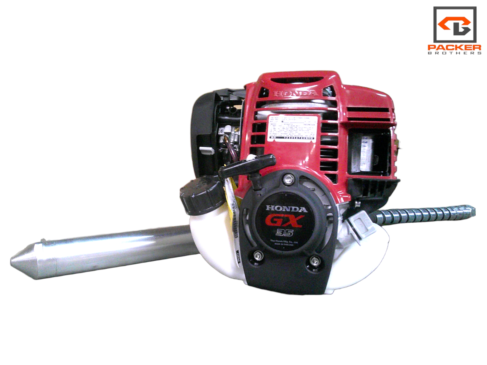 Gas Concrete Vibrator Poker Honda 4 stroke GX35 Packer Brothers 1 3/4