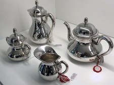 SCHIAVON SET 4 PEZZI  MOD. INGLESE DA 6 PERSONE ARGENTO 800%