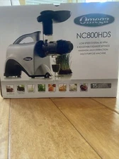 Omega NC800HDS Juicer Extractor and Nutrition System Creates Fruit Vegetable ...