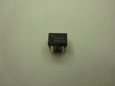 Lot of 4, TL081CP FET-Input Single Operational Amplifiers Single Supply, DIP IC