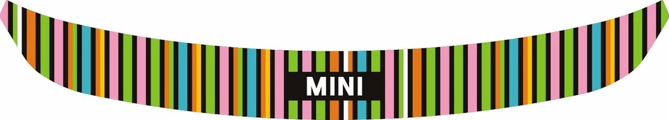 For Mini Cooper R60 Countryman Tail Door Scracth Sticker Decal Stripe Graphic - Image 4 of 4