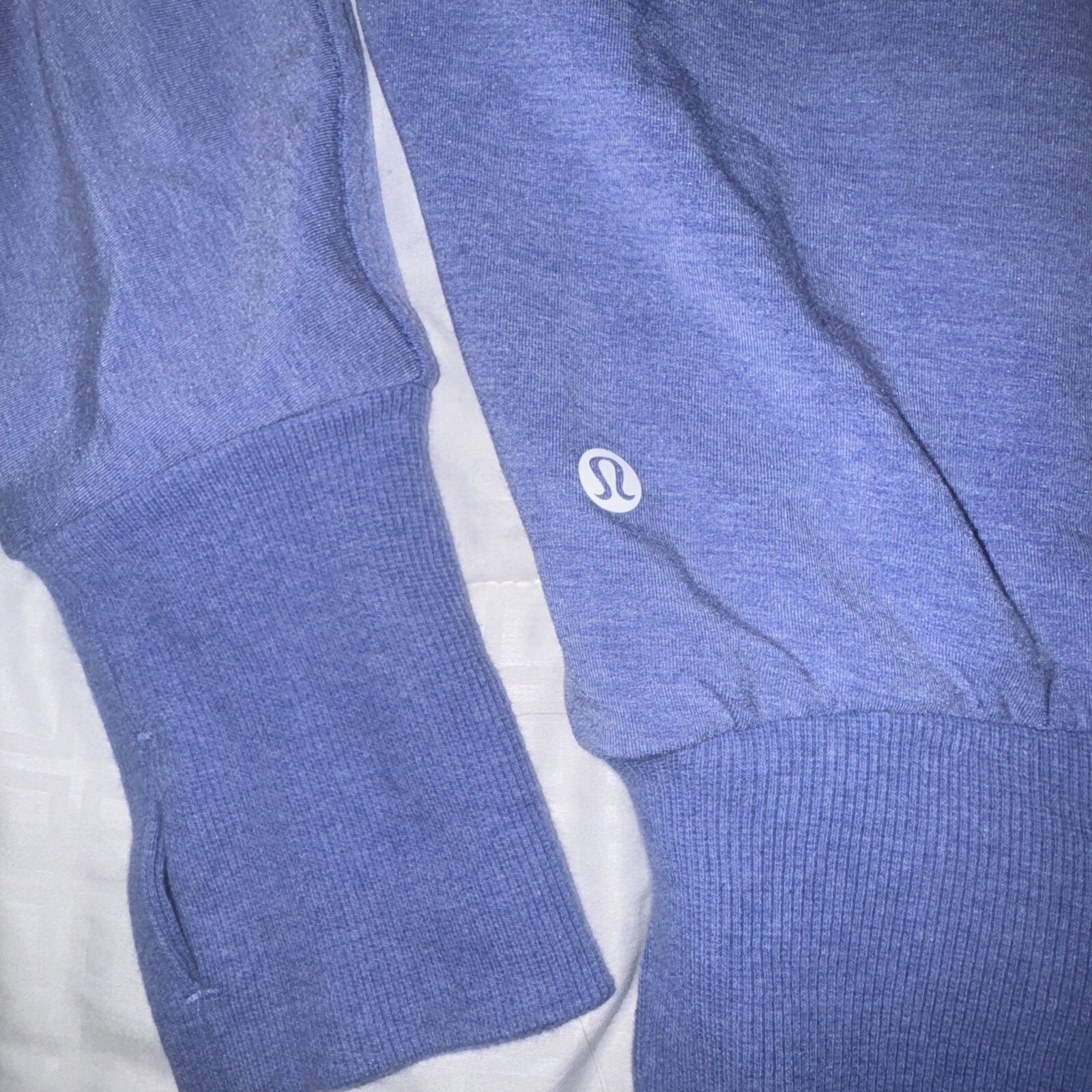 LULULEMON  WILD INDIGO FLASHBACK PULLOVER HOODIE … - image 6