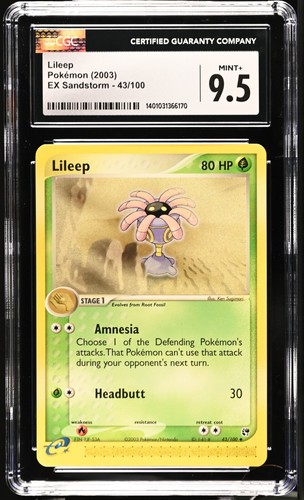 Lileep graded CGC 9.5 for sale on eBay