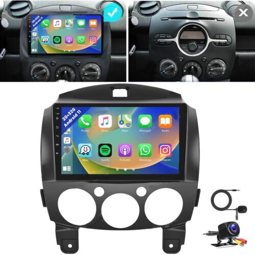 For 2007-2014 Mazda 2 Gps Radio Wifi Bluetooth Head Unit
