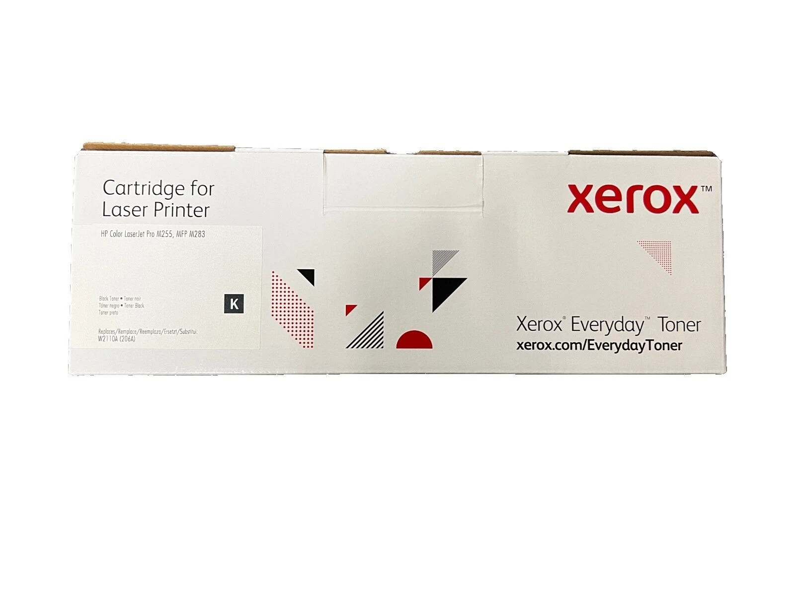 Xerox 黑色墨盒适用于惠普