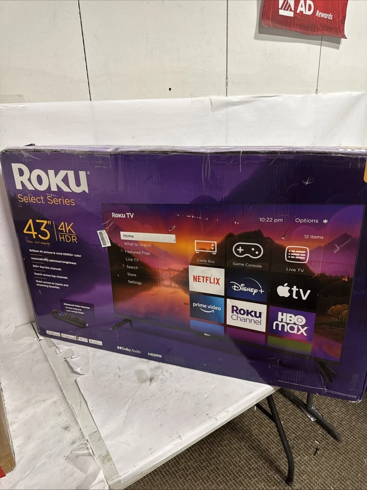 Roku - 43" Class Select Series 4K Smart RokuTV - Image 3 of 3