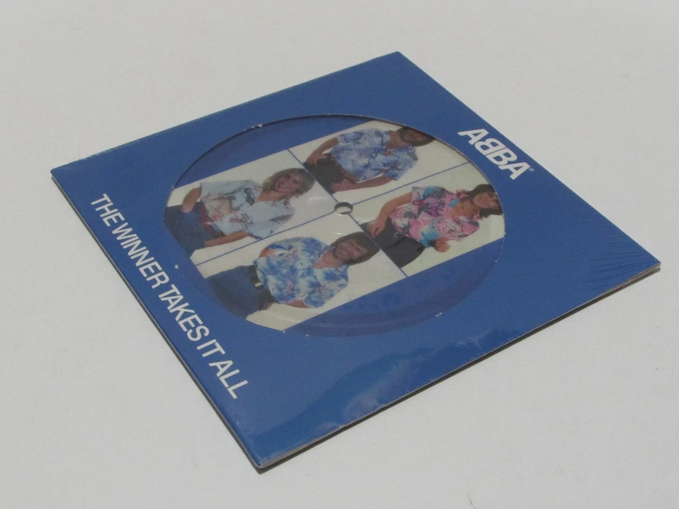 ABBA The Winner Takes It All Picture Disc Sheled 7 " Single JPN Vinyl EP S819 - Image 3 of 3
