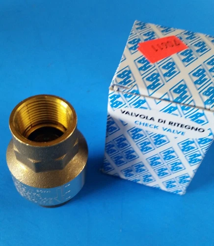 3/4" PROFLO PFXSCVF Low Lead Spring Check Valve, Lead Free Brass, 3/4,  1/2 psi - Picture 4 of 7