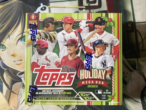2023. TOPPS  HOLIDAY. MEGA BOX BAESBALL  NEW FACTORY SEALED