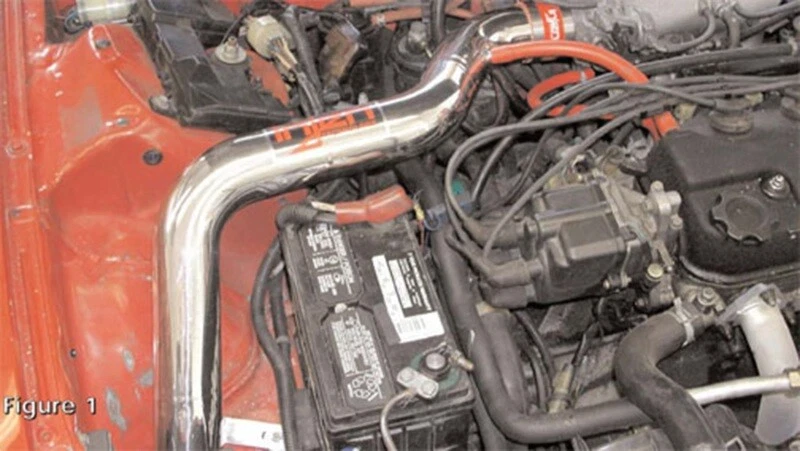 Injen RD Series Black Cold Air Intake 1988-91 Honda Civic Ex/Si/CRX Si L4-1.6L Foto 3 de 4