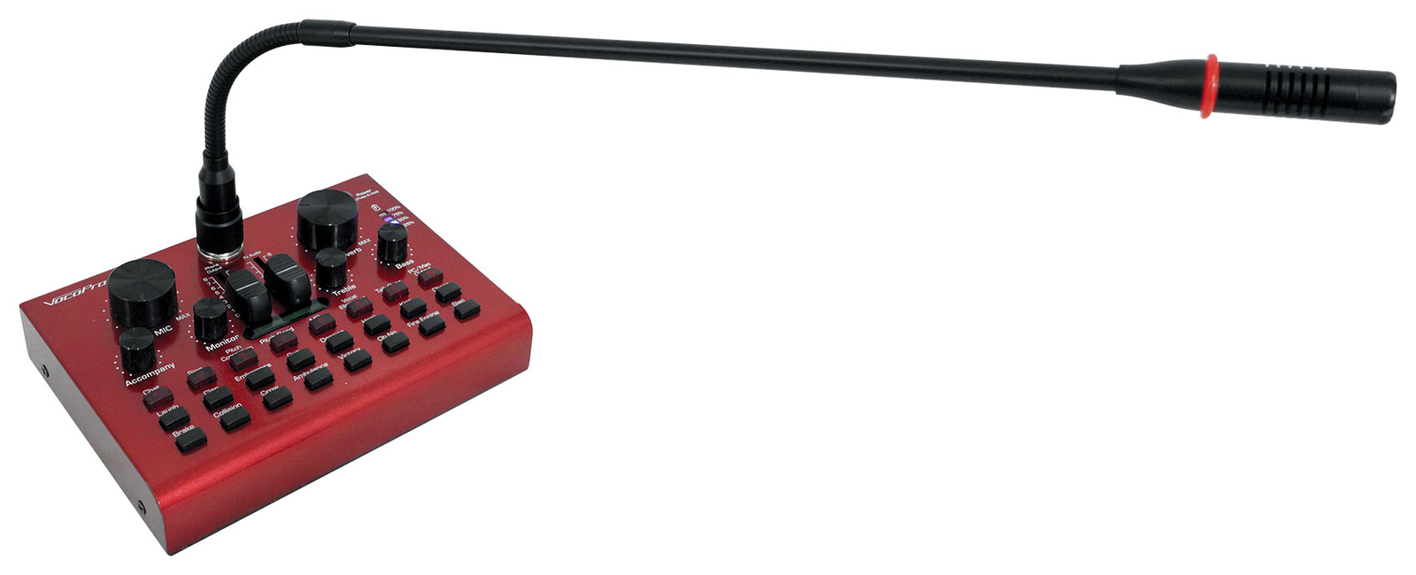 Vocopro Steamer-Настольный USB-аудиоинтерфейс с микрофоном для прямой трансляции