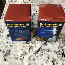 2PC - Basking Spot Daylight Lamps 50w For Reptile and Amphibians - Tekizoo