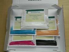 Starter Kit Epoxy Resin/ Clay/Paint Matt Craft Pigment Powder  Gift Set