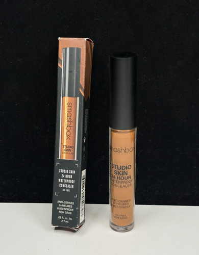 Smashbox Studio Skin 24 Hour Waterproof Oil-Free Concealer DEEP 0.08 oz NIB - Picture 2 of 8