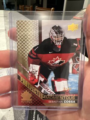 2022 Canada Juniors Prospectus Momentous Electric Gold 15/99 Sebastian Cossa