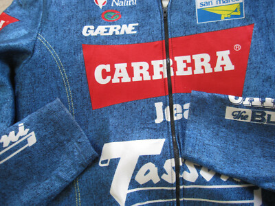 Veste Cycliste CARRERA Tassoni Nalini Hiver vintage Equipe Pro 1993 - 6