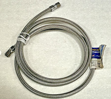 Brasscraft SO-721M F 72" L, 1/4" FHT to Ice Maker/Humidifier Connectors SS P30