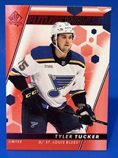 2022-23 SP Authentic Tyler Tucker Limited Red Future Watch Rookie Card #189 RC