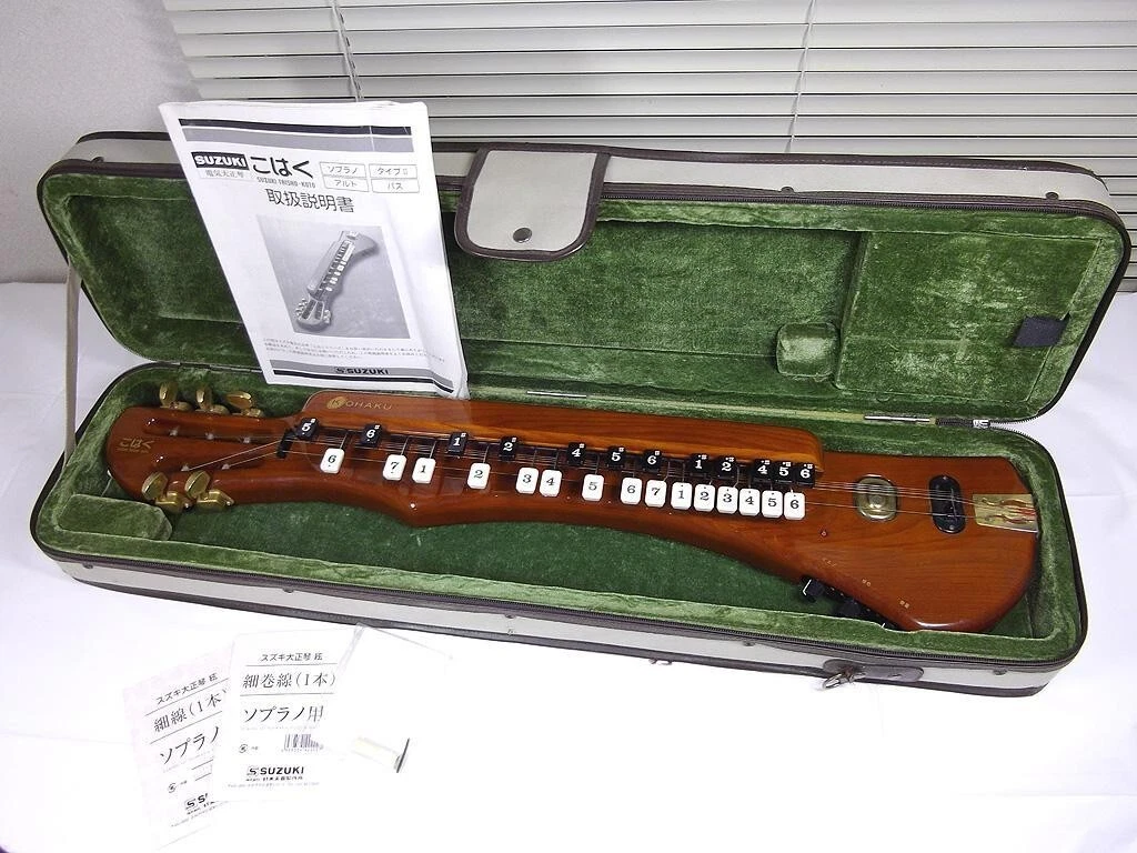 SUZUKI 大正琴 こはく CHK-1（スズキ KOHAKU こはくソプラノ CHK