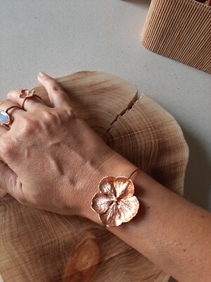 Armband Blume Hortensie