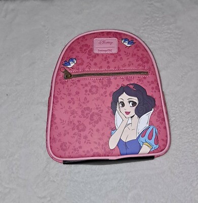 Loungefly Snow White Mini Backpack New Disney Tag | eBay