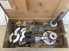 Wachs End Prep Tool / Pipe Beveler Electric Model 5043 Medium Diameter Beveler