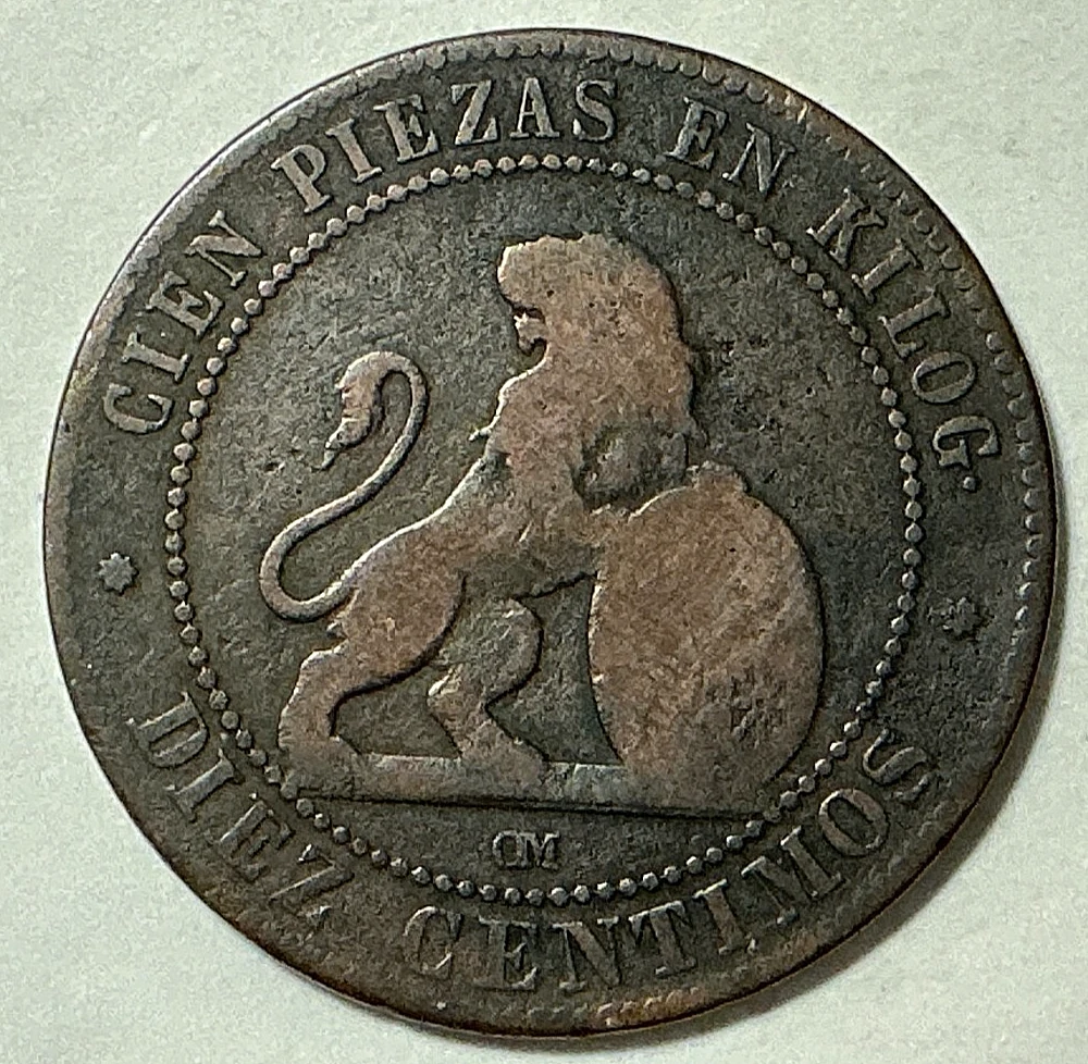 Copper 1870 Year Spanish Coins for sale | eBay