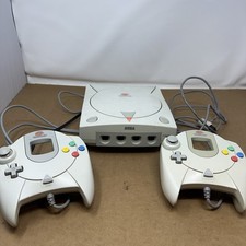Sega Dreamcast Console Bundle w/ Controller Cables Retro System