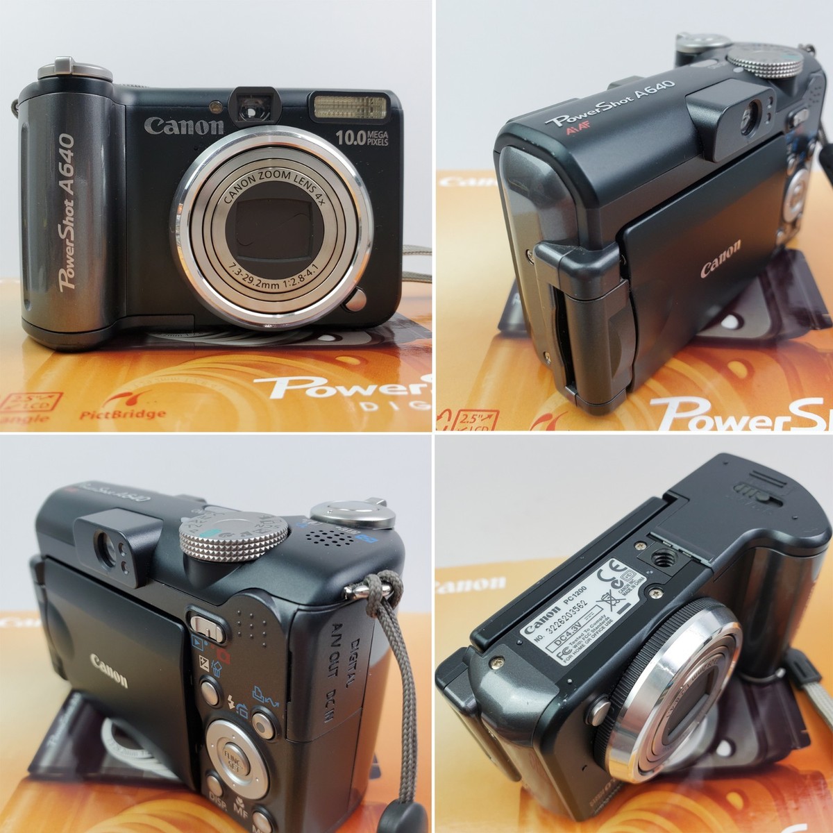希少 名機✨Canon PowerShot A640✨動作確認済 スマホ転送OK 希少 名機✨Canon PowerShot A640✨動作確認済 スマホ転送OK 【公式通販】