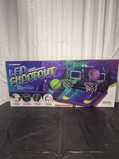 Triumph Arcade Adventures Over-the-Door LED Basketball Hoop Indoor NIB