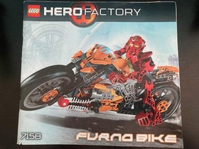 LEGO HERO Factory: Furno Bike (7158) COMPLETE WITH INSTRUCTIONS